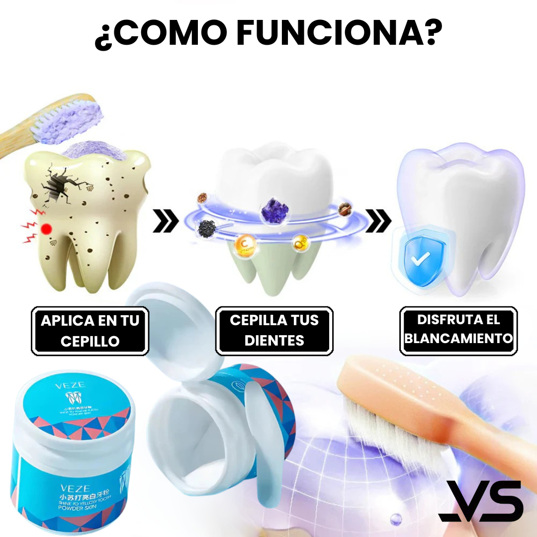 LumiDent - Polvo Blanqueador Dental