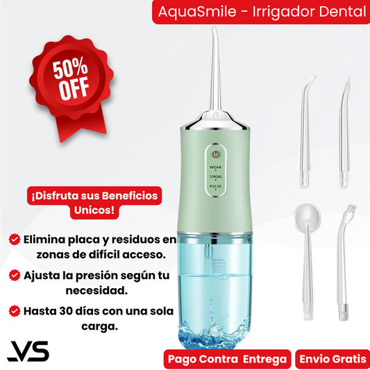 AquaSmile - Irrigador Oral Recargable